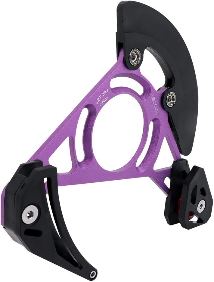 BESNIN Chain Guide ISCG-05 Mountain Bike Chain Guide Bike MTB Chain Guide for 1x System Black or Purple - Image 4